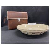 Longaberger Pie Plate with Binoculars