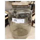 Vintage Glass Canister