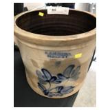 E.A. Montell Slip Decorated Storage Crock