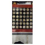 (36) Gold-Plated $1 Coins