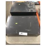 (2) Metal File Boxes