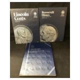 (3) Incomplete Coin Albums