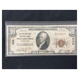 1929 $10 Philadelphia National Bank Note