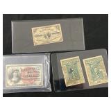 4 Pcs Fractional Currency