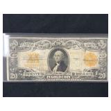1922 $20 Gold Large Note