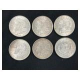 (6) 1921 Morgans