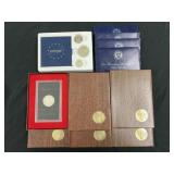 (9) 40% Ikes & (1) 40% Bicentennial Proof Set