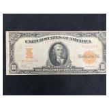 1907 $10 Gold Large Note