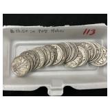 $12.50 In 90% Halves