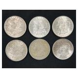 (6) 1921 Morgans