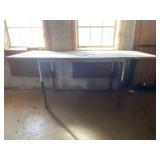 Metal Framed Work Table