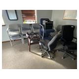 (13) Assorted Office Chairs