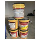 (5) Buckets of Quick-Setting Concrete