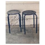 (2) Metal Plant Stands