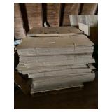 Skid Lot of 31" x 10" x 6" & 24" x 12" x 12" Boxes