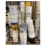 Skid of Plastic 5 Gallon Buckets