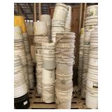 Skid of Plastic 5 Gallon Buckets