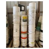 Skid of Plastic 5 Gallon Buckets
