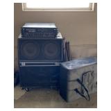 Ampeg Amplifier with Cabinet Speaker