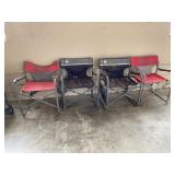 (4) Coleman Camping Chairs
