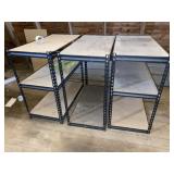 (3) 36" Steel Adjustable Storage Shelves