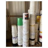 Skid of Plastic 5 Gallon Buckets