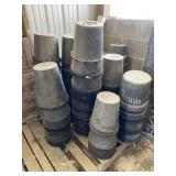Skid of Planter Buckets