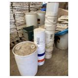 5 Gallon Buckets with Poly Drum