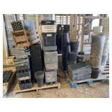 (2) Skids- Planters Buckets, Seed Starters &