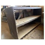 Wood Crafted Storage Shelf