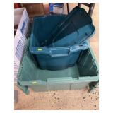(2) Storage Totes with Lids