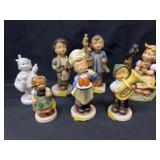 (7) Hummel Figurines