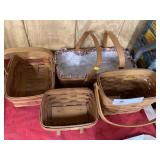 (4) Longaberger Baskets