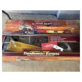 G Scale Locomotive with Freight Cars