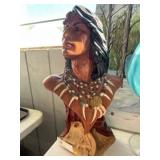 Composition Bust of Hiawatha