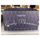 Longaberger Flower Pots with Tray