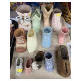 Shoe Form Vases and Toothpick Holders