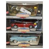 (3) 1:18 Scale Diecast Vehicles
