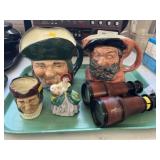 Royal Doulton Toby Jugs with Binoculars