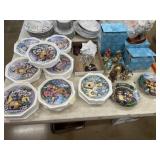 Collector Plates, Porcelain Figurines