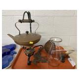 Fluid Light Parts with Copper Teapot