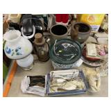 Slow Cooker, Coffee Maker, Storage Crocks