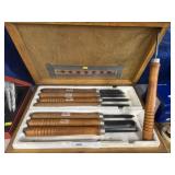 Set of Craftsman Turning Tools