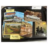 Vintage Postcards with Silhouette