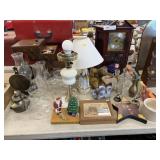 Sewing Box, Wall Clock, Chimneys