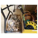 Seashells, Sprinklers, Clay Incense Burners