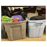 (2) Boxes of Backpacks, Life Vests, Rugs