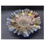 Fenton Holly Berry Carnival Glass Bowl