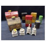 Still Banks, Syrup Tins, Shakers