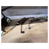 (2) Vintage Compound Bows with Arrows